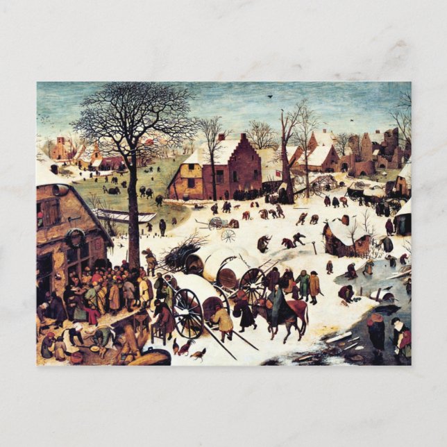 Postal Censo de Belén (Anverso)