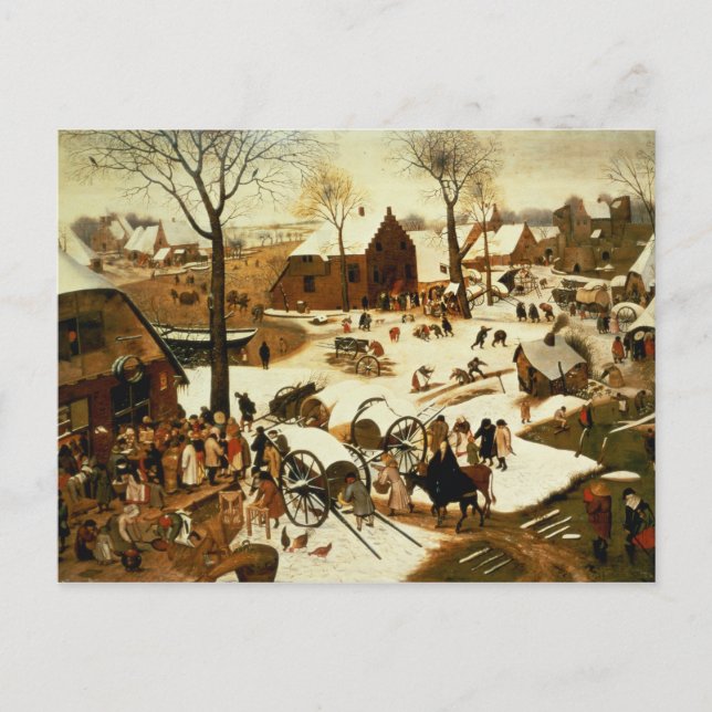 Postal Censo en Belén, c.1566 (Anverso)