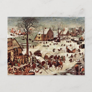 Postal Censo En Belén Por Bruegel D. No. Pieter