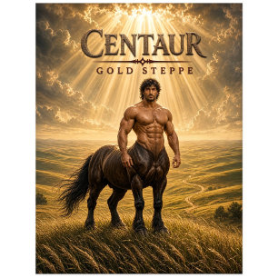 Postal Centaur Gold Estepa Cine Oscuro