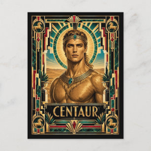 Postal Centauro, Art Deco Mitológico