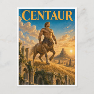Postal Centauro, Monstruo de Fantasía Gótica