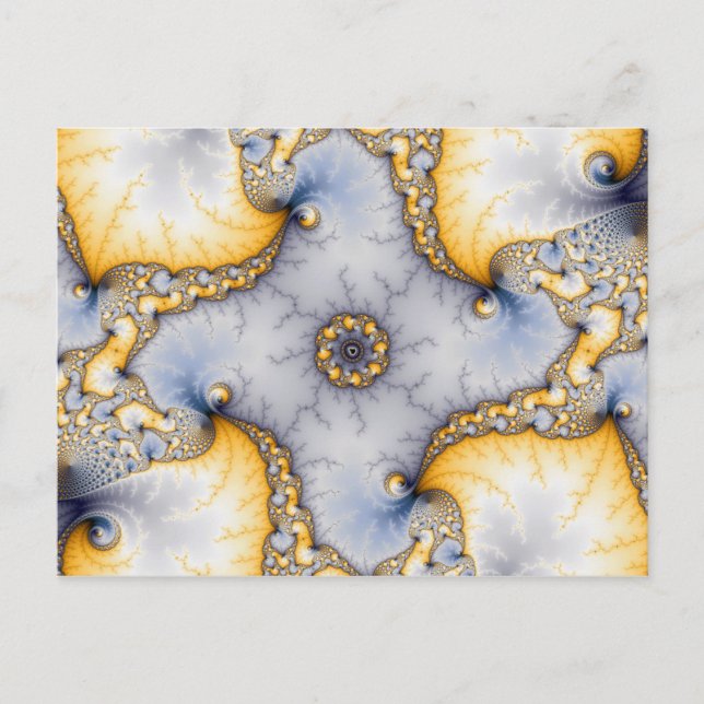 Postal Central - Arte Fractal (Anverso)