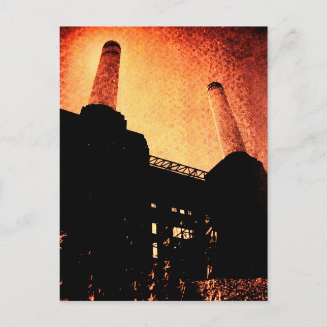 Postal Central eléctrica de Battersea (Anverso)