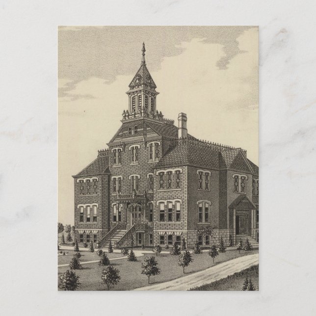 Postal Central Kansas College (Anverso)
