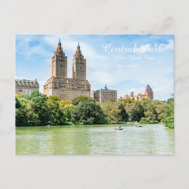 Postal Central Park (Anverso)