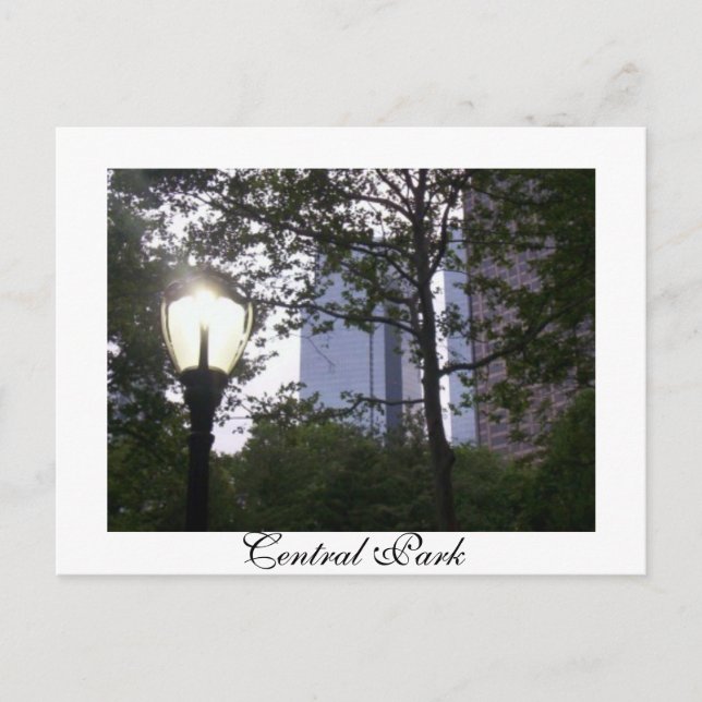 Postal Central Park (Anverso)