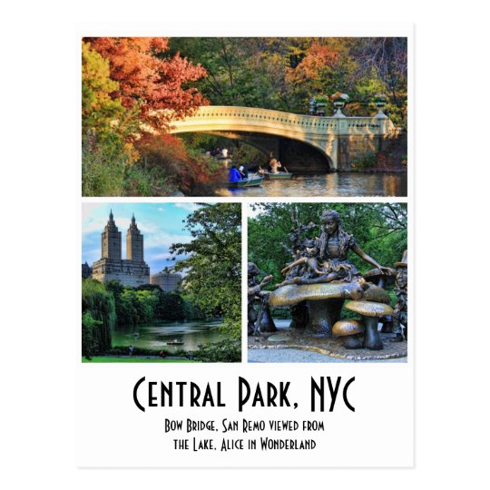 Postal Central Park: Arquee el puente, San Remo, Alicia