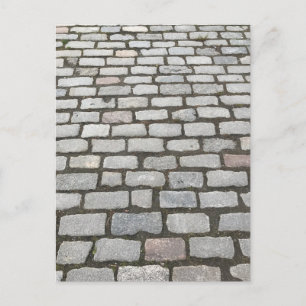 Postal Central Park Cobblestones Stone Pathway NYC Foto