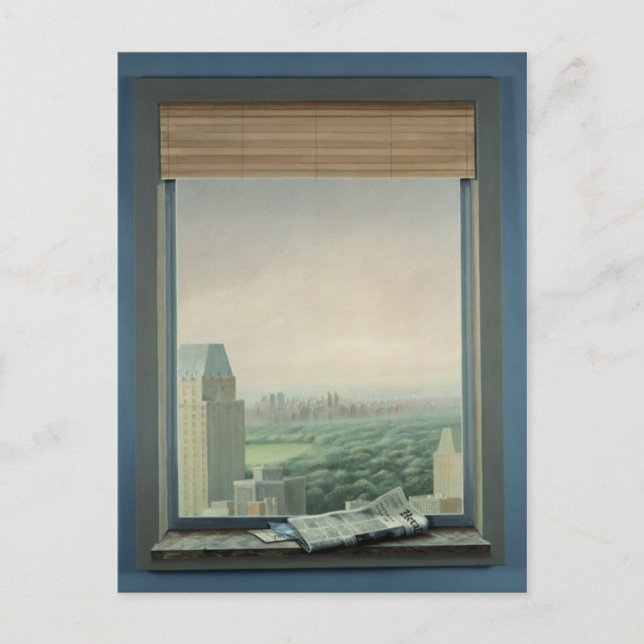 Postal Central Park de Nueva York (Anverso)