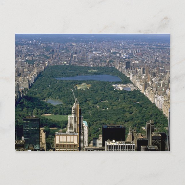 Postal Central Park desde el sur, Nueva York, Estados Uni (Anverso)