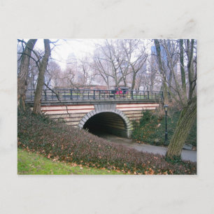 Postal Central Park NYC Stone Archway New York City Photo