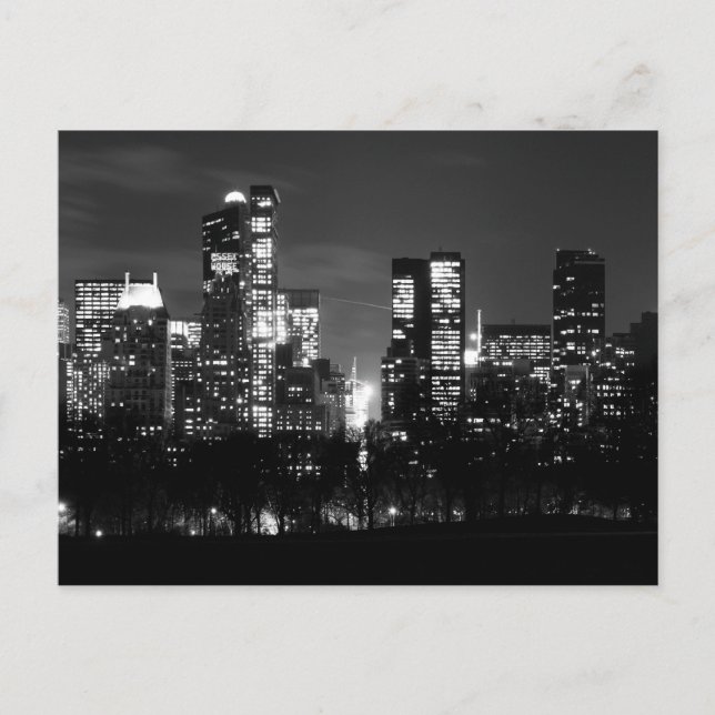 Postal Central Park South (Anverso)