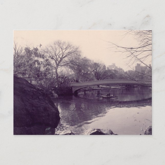 Postal centralpark, Central Park - NY (Anverso)