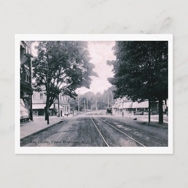 Postal Centro, Alta Montclair NJ Vintage (Anverso)