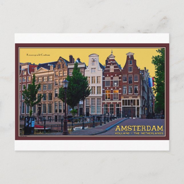 Postal Centro Amsterdam-Keizersgracht (Anverso)