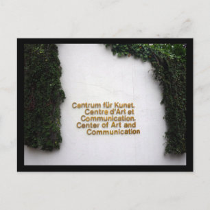 Postal centro artístico vaduz