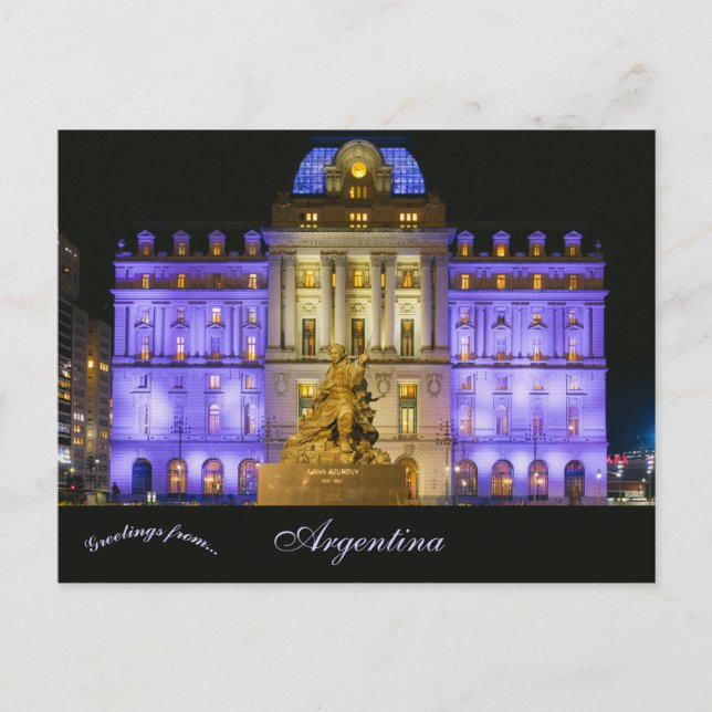 Postal Centro Cultural Kirchner Argentina (Anverso)