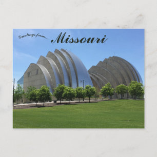 Postal Centro de Artes Escénicas de Kauffman Missouri