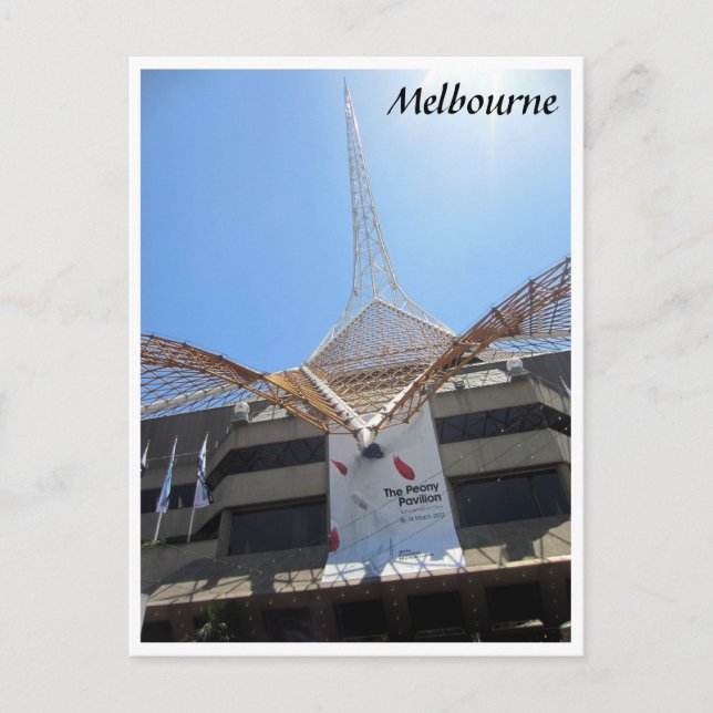 Postal centro de artes melbourne (Anverso)