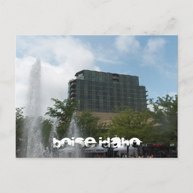 Postal Centro de Boise Idaho (Anverso)