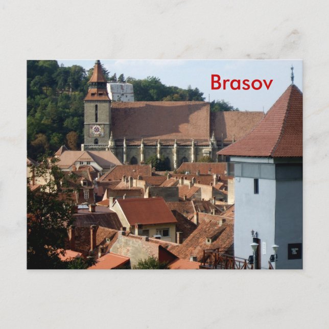 Postal Centro de Brasov (Anverso)