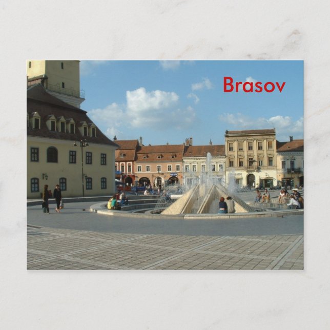 Postal Centro de Brasov (Anverso)
