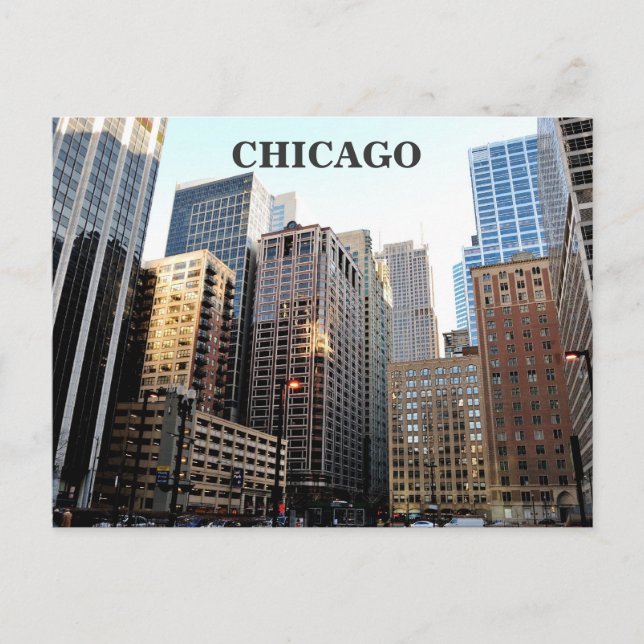 Postal Centro de Chicago (Anverso)