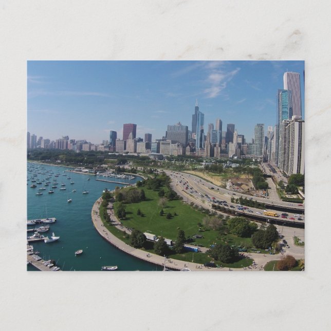 Postal Centro de Chicago (Anverso)