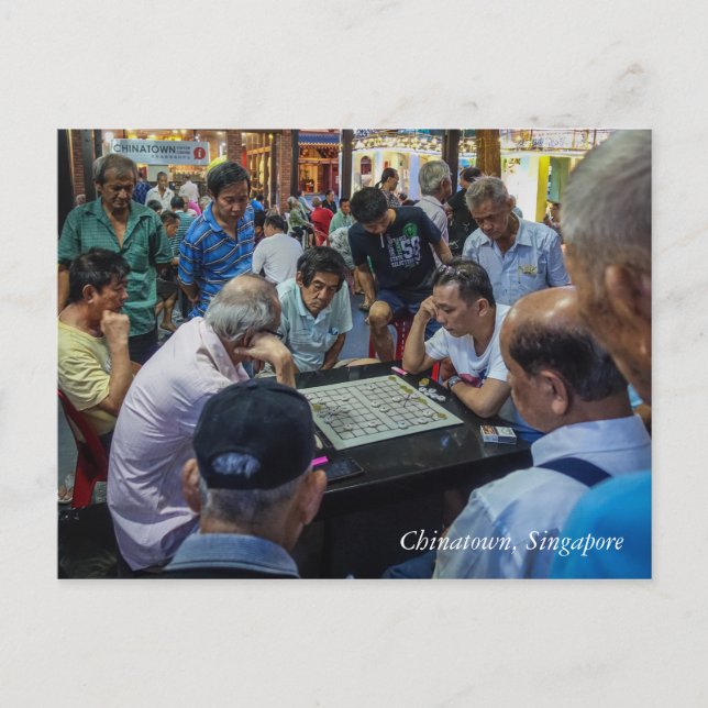 Postal Centro de Chinatown, Singapur (Anverso)