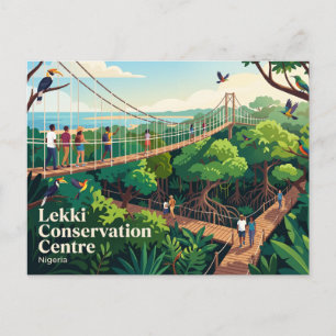 Postal Centro de Conservación de Lekki Nigeria