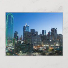 Postal Centro de Dallas, Texas a primera hora de la mañan