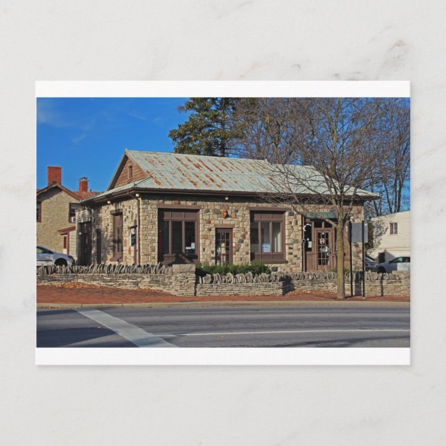 Postal Centro de Dublín Ohio III (Anverso)