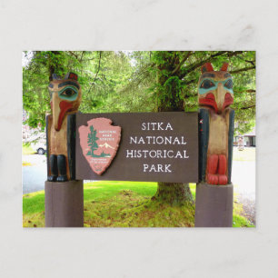 Postal Centro de Entrada Sitka National Historical Park,