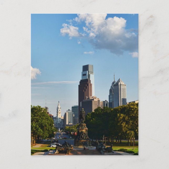 Postal Centro de Filadelfia 2 (Anverso)