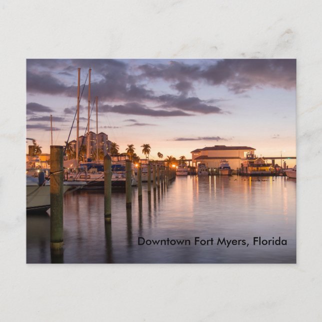 Postal Centro de Fort Myers, Florida (Anverso)