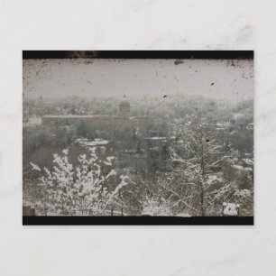 Postal Centro de Frankfort, Kentucky en invierno
