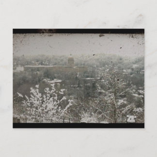 Postal Centro de Frankfort, Kentucky en invierno