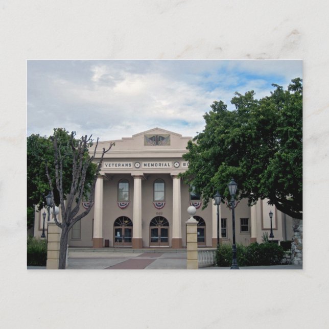 Postal Centro de Hollister (Anverso)