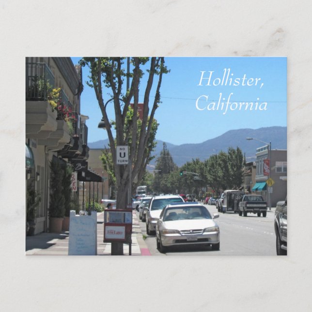 Postal Centro de Hollister (Anverso)