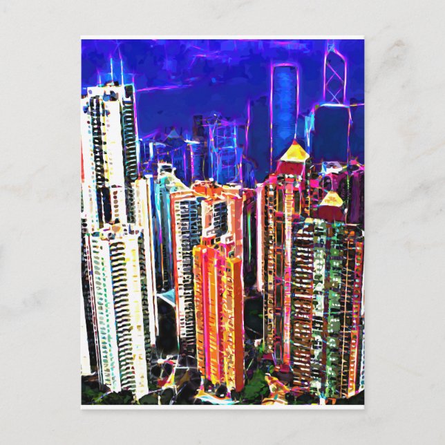 Postal Centro de Hong Kong: China: (Anverso)