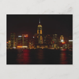 Postal Centro de Hong Kong desde Kowloon