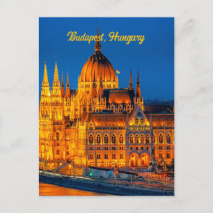 Postal Centro de la ciudad de Budapest, Hungría,