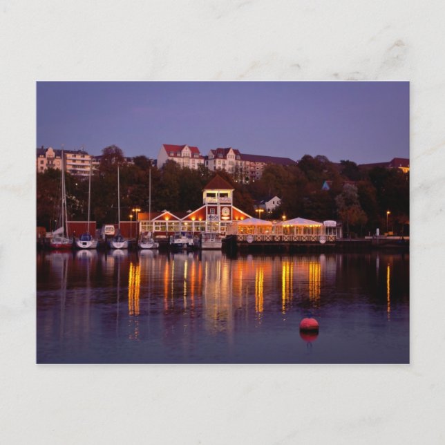 Postal Centro de la ciudad de Flensburg (Anverso)