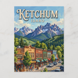 Postal Centro de la ciudad de Ketchum Idaho