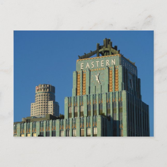 Postal Centro de Los Ángeles (Anverso)