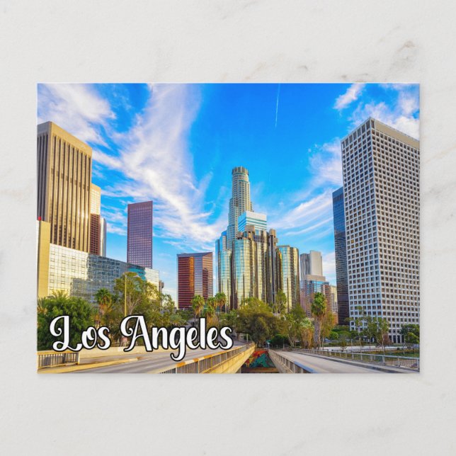 Postal Centro de Los Ángeles, California, Estados Unidos (Anverso)