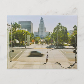 Postal Centro de Los Ángeles, California Postcard