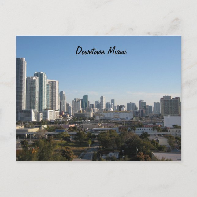 Postal Centro de Miami Post (Anverso)