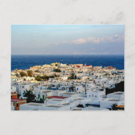 Postal Centro de Mykonos.